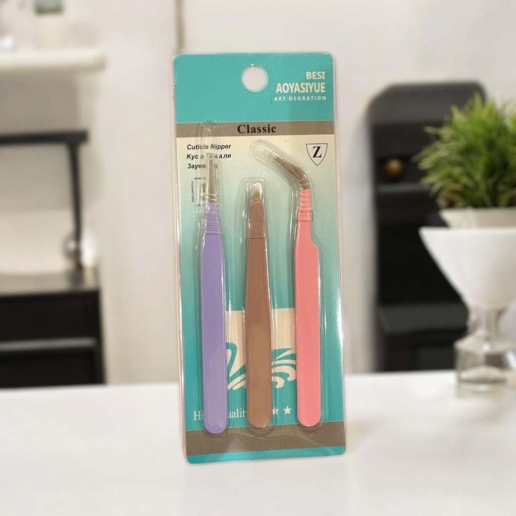 3 piece Tweezer set - StylePhase SA