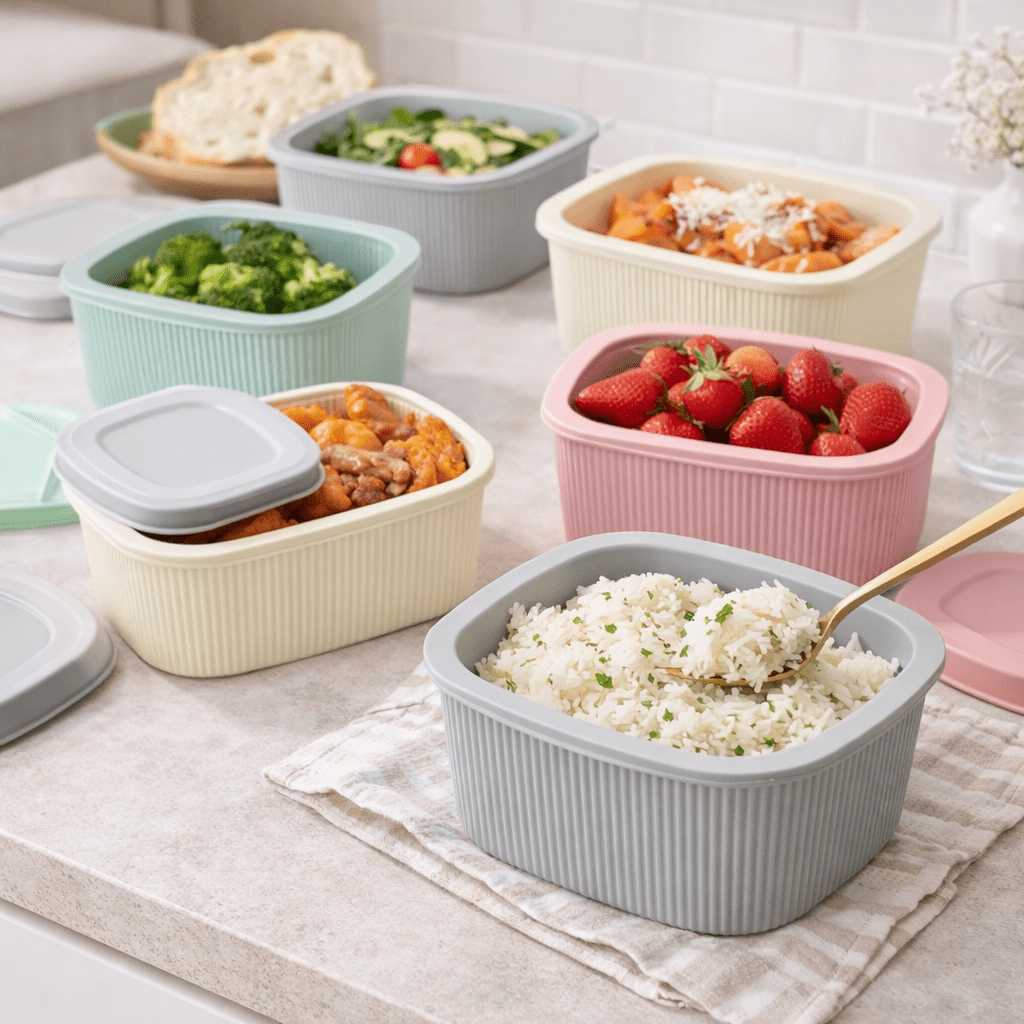 3PC Food Storage Container Set - Rectangle - Home Phase
