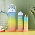 3PC Motivational Water Bottle Set - Style Phase Home
