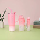 3PC Two - Tone Plastic Water Bottle Set - Home Phase