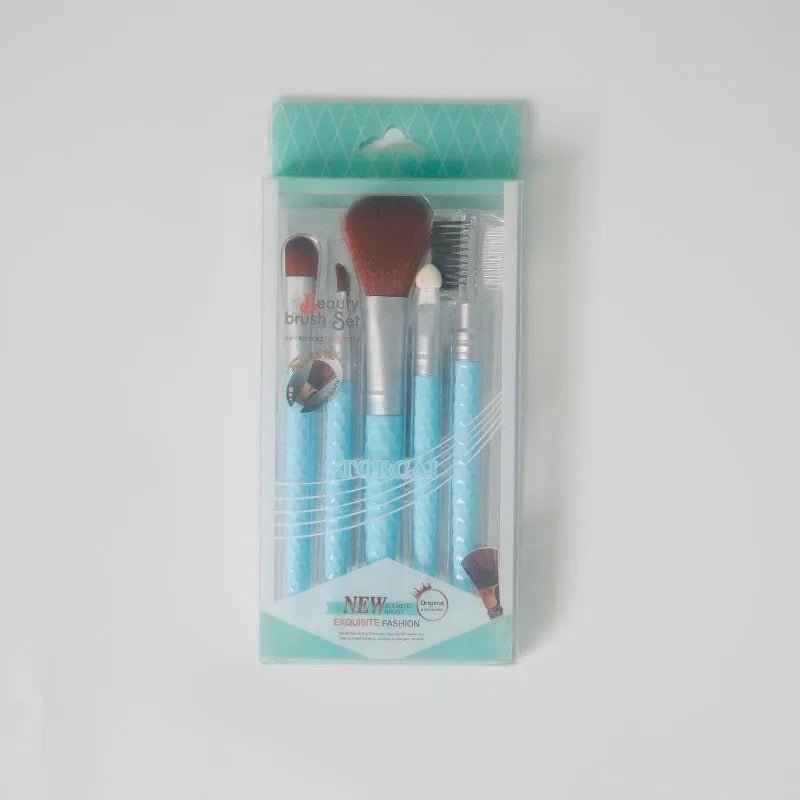 5 Piece Makeup Brush Set - StylePhase SA