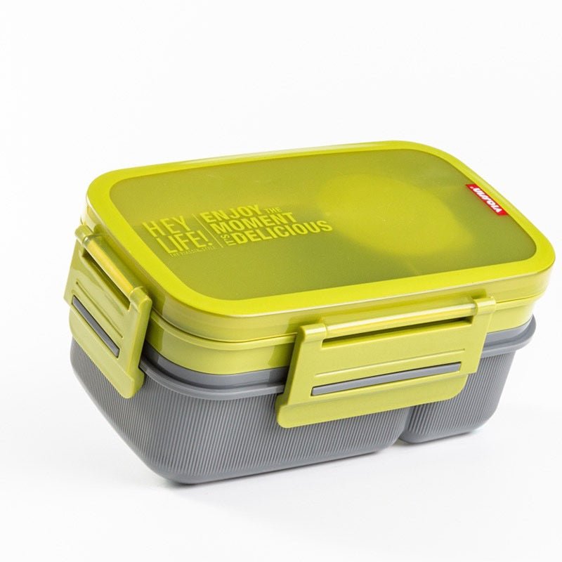 6 Compartment Bento Lunchbox & Bottle Set - Home Phase