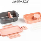 6 Compartment Bento Lunchbox & Bottle Set - Home Phase