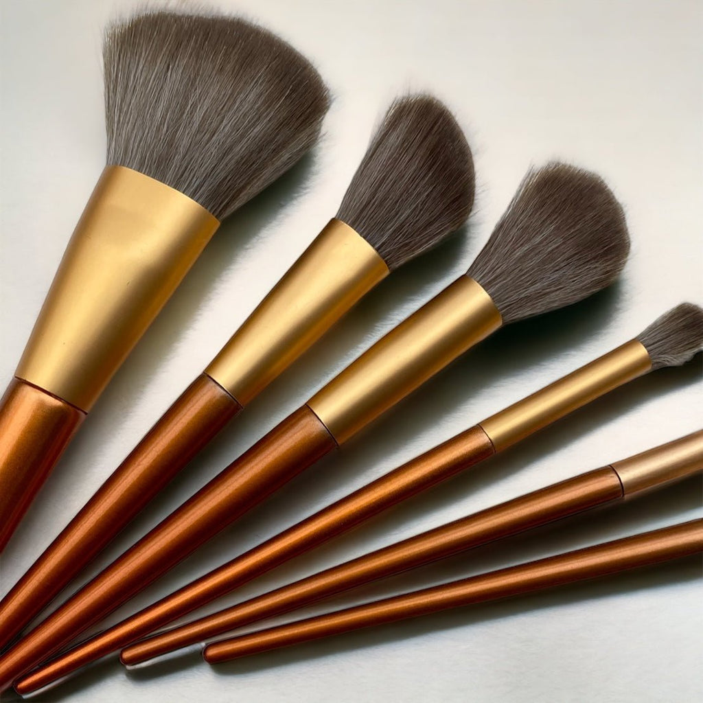 6 Piece Makeup Brush Set - StylePhase SA