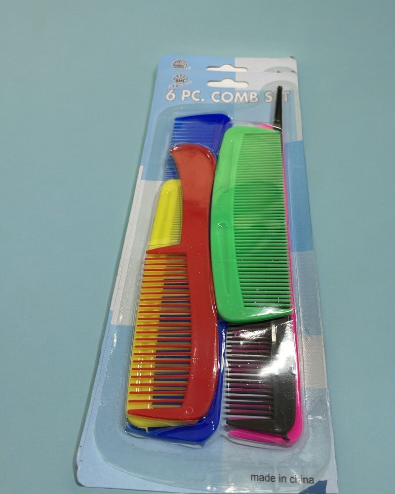 6Pc Comb Set - StylePhase SA