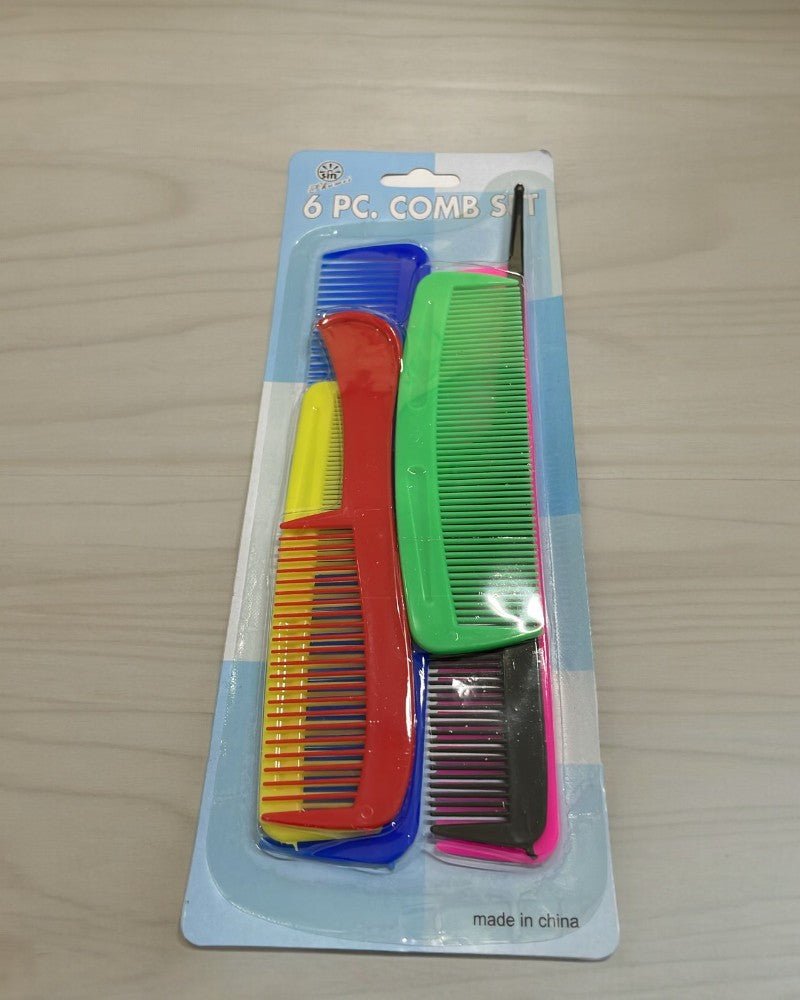 6Pc Comb Set - StylePhase SA