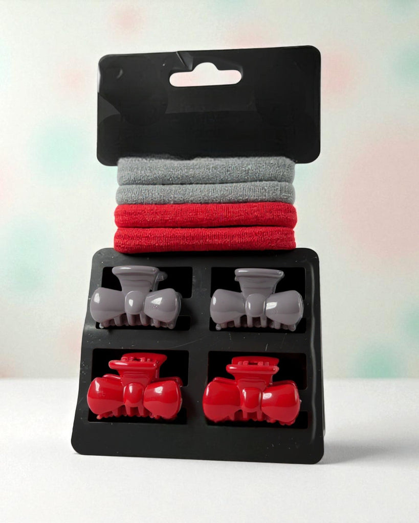 8 Pcs Hair Tie Set Multi Colour - StylePhase SA