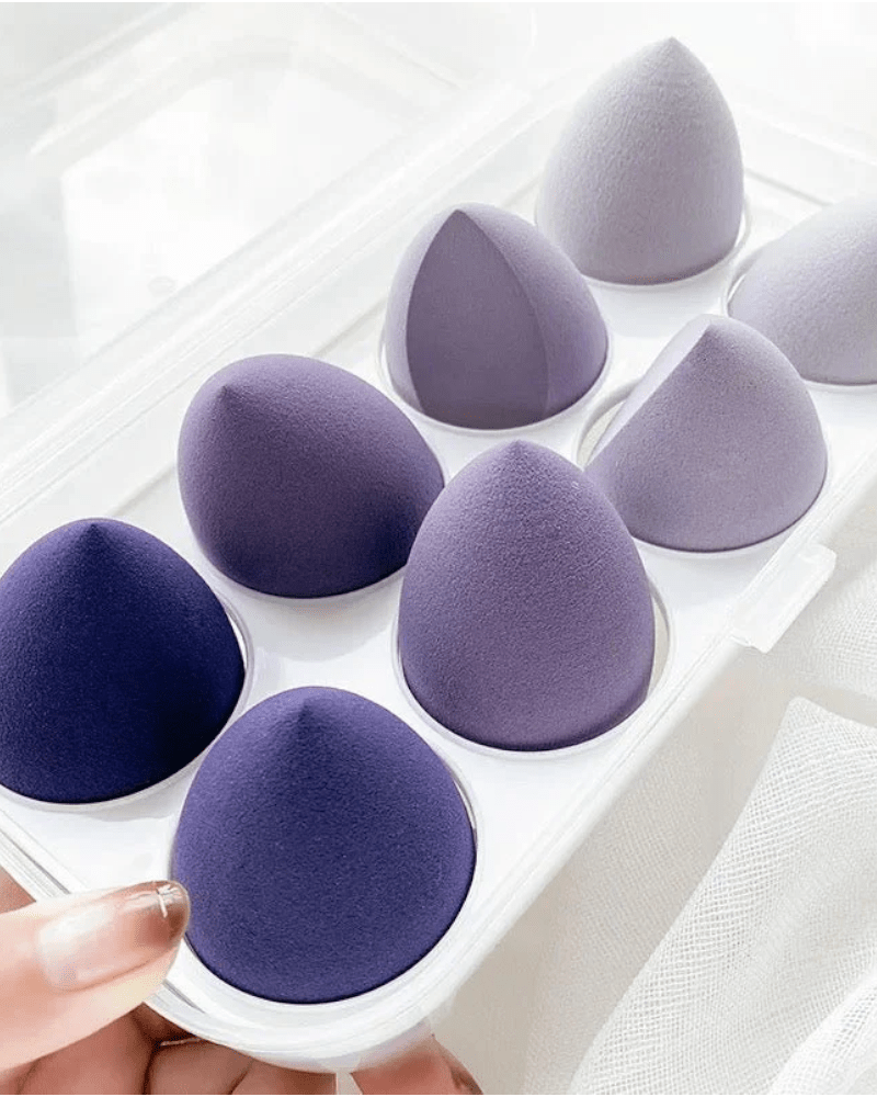 8 Pcs Makeup Sponge Beauty Blender Set - StylePhase SA