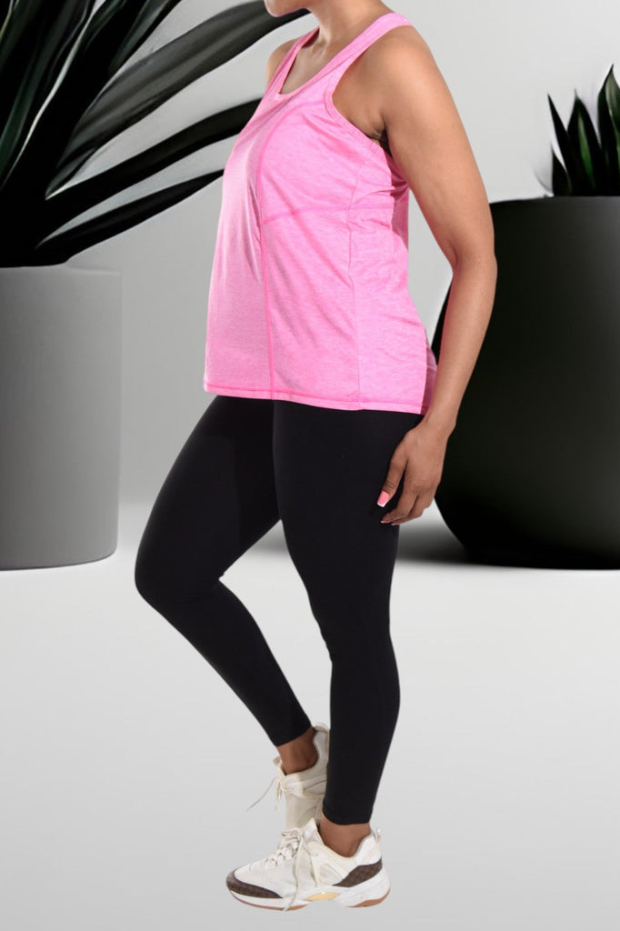 Activewear Light Pink Vest - StylePhase SA