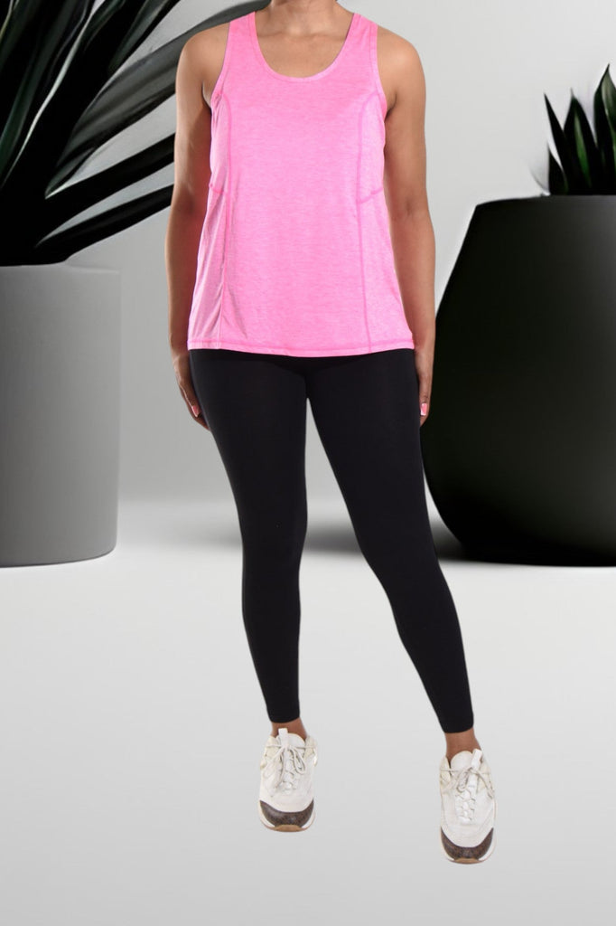 Activewear Light Pink Vest - StylePhase SA