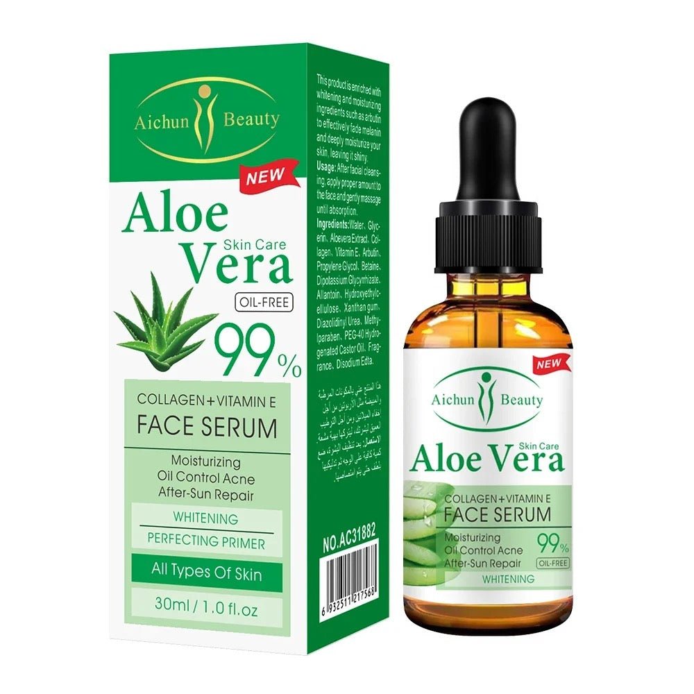 Aloe Vera Collagen + Vitamin E Face Serum - StylePhase SA