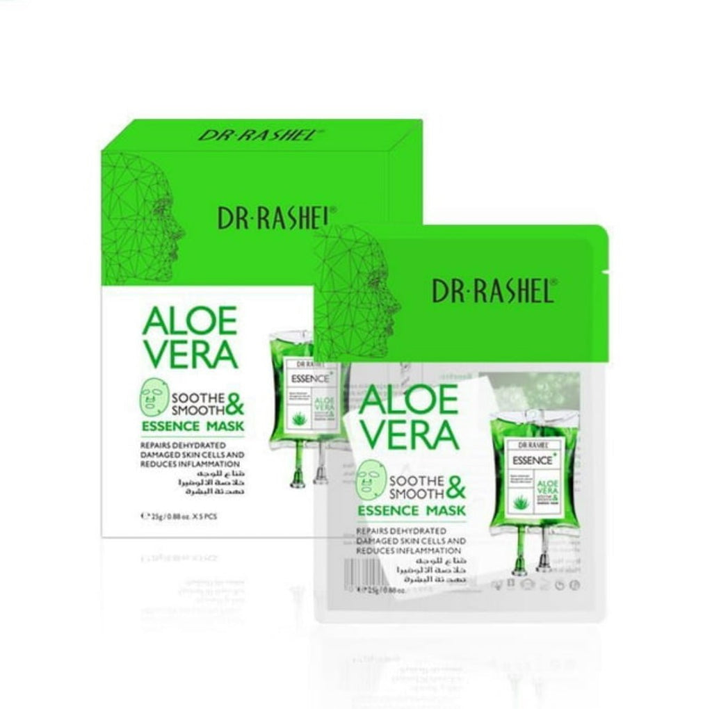 Aloe Vera Soothing Facial Mask Sheet Mask 5 piece - StylePhase SA