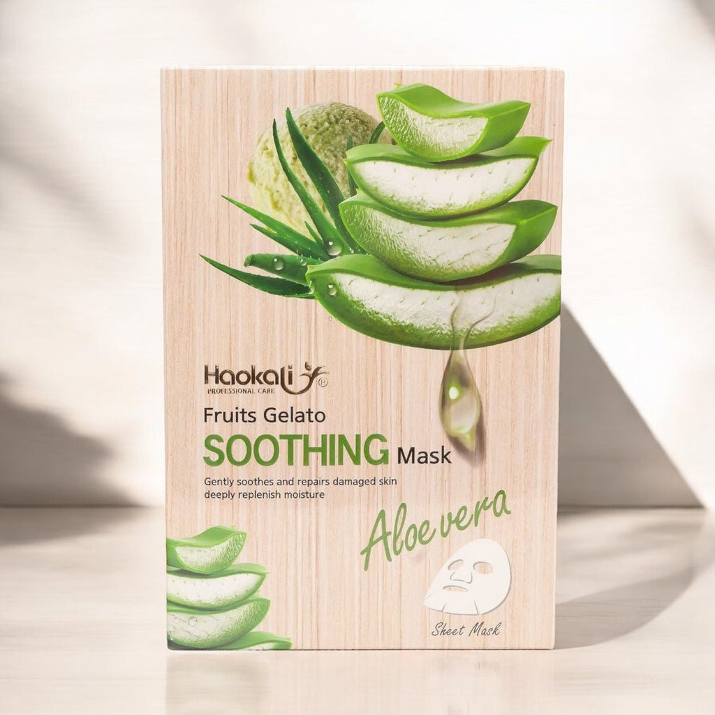 Aloe Vera Soothing Moisturizing Face Mask pack of 10 - StylePhase SA