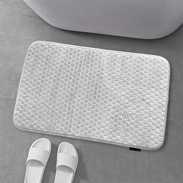 Bathlux Honeycomb Memory Foam Bathroom Mat - StylePhase SA