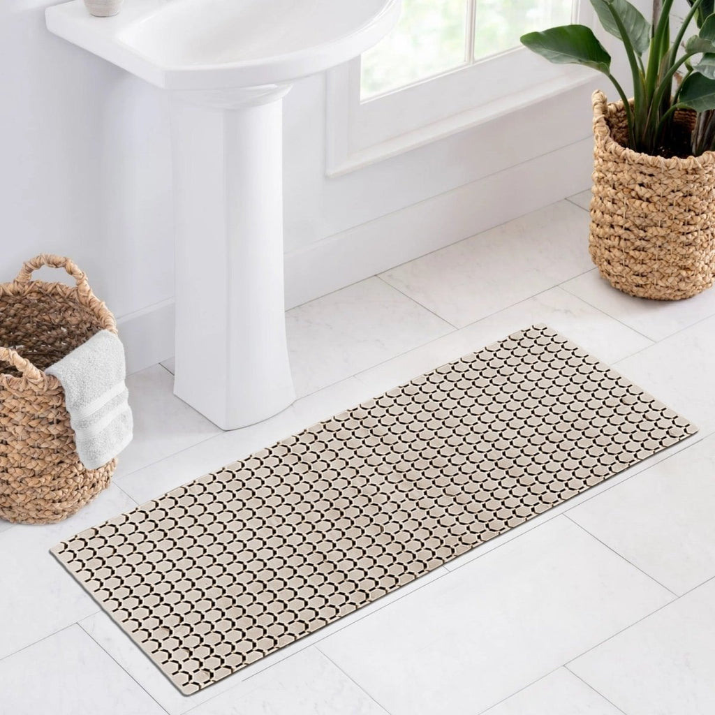 Bathlux Silicone Hexagon Bath Mat - 78 x 35 cm - StylePhase SA