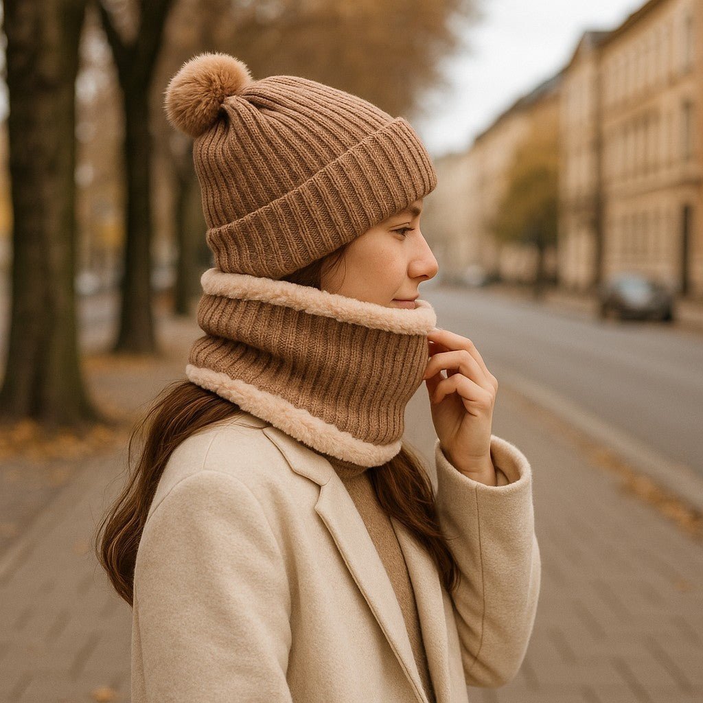 Beanie And Neck Warmer Set - StylePhase SA