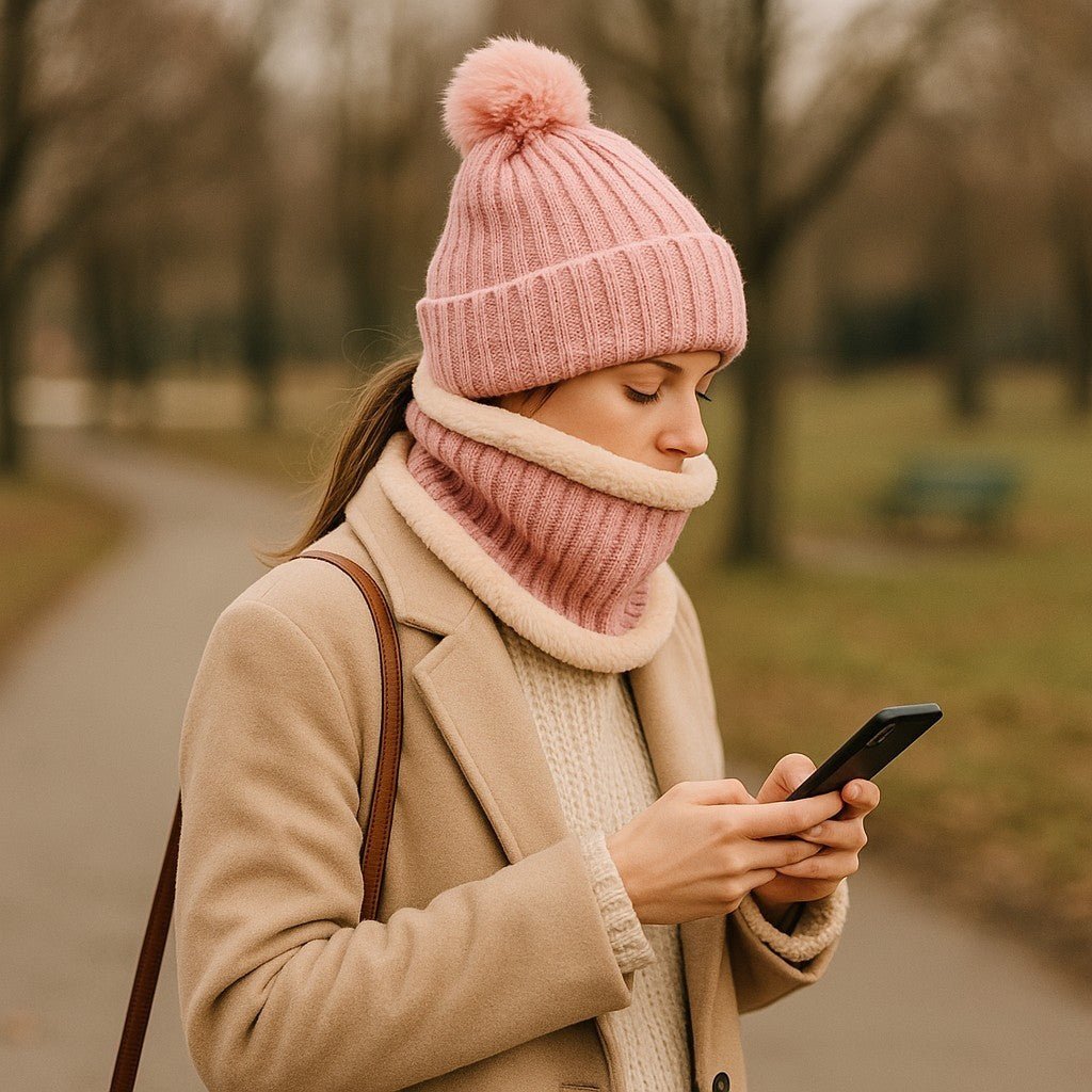 Beanie And Neck Warmer Set - StylePhase SA