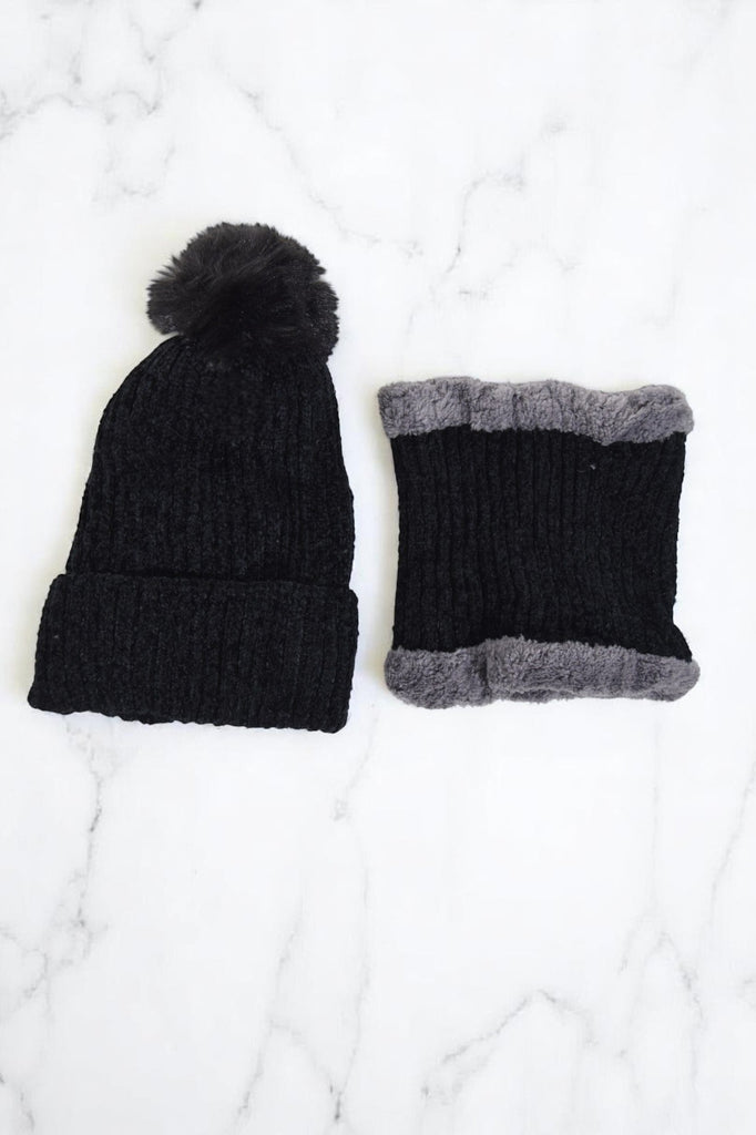 Beanie And Neck Warmer Set - StylePhase SA