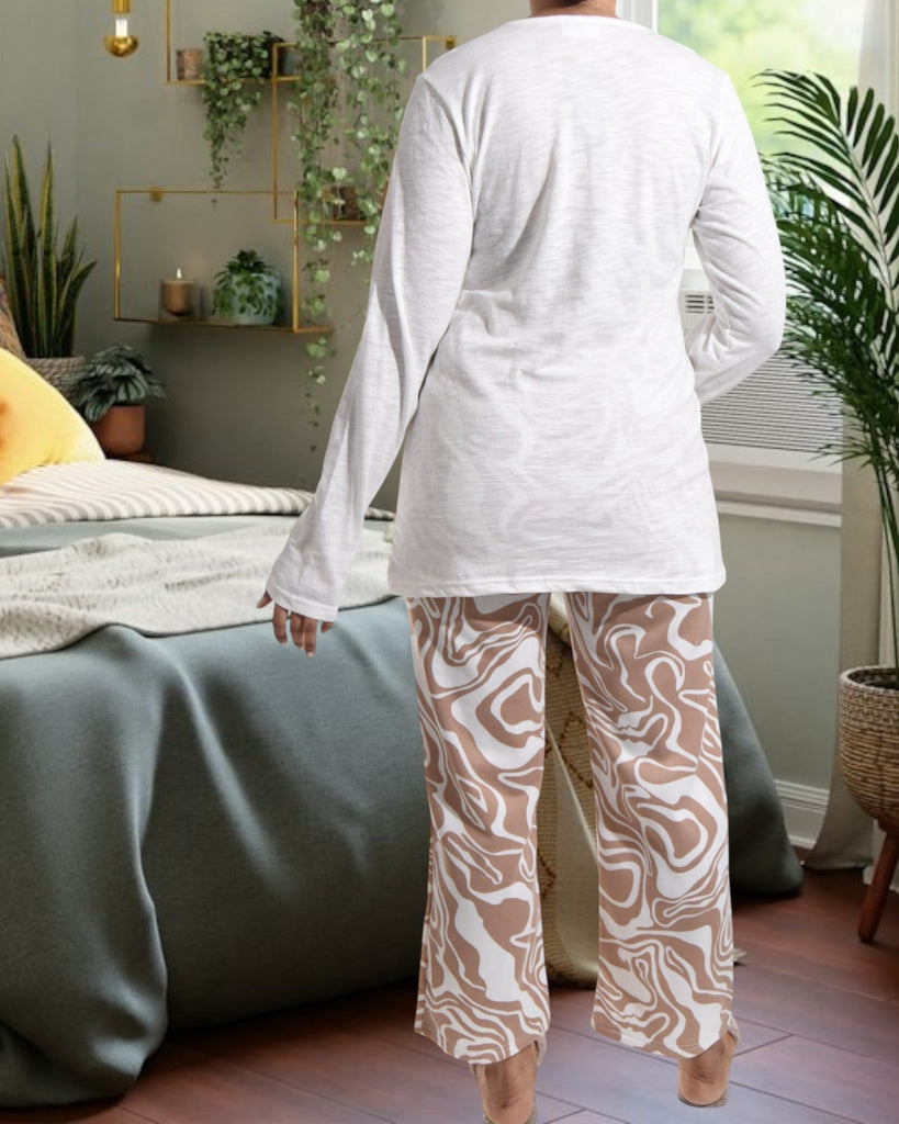 Beige Love Pj Set - StylePhase SA