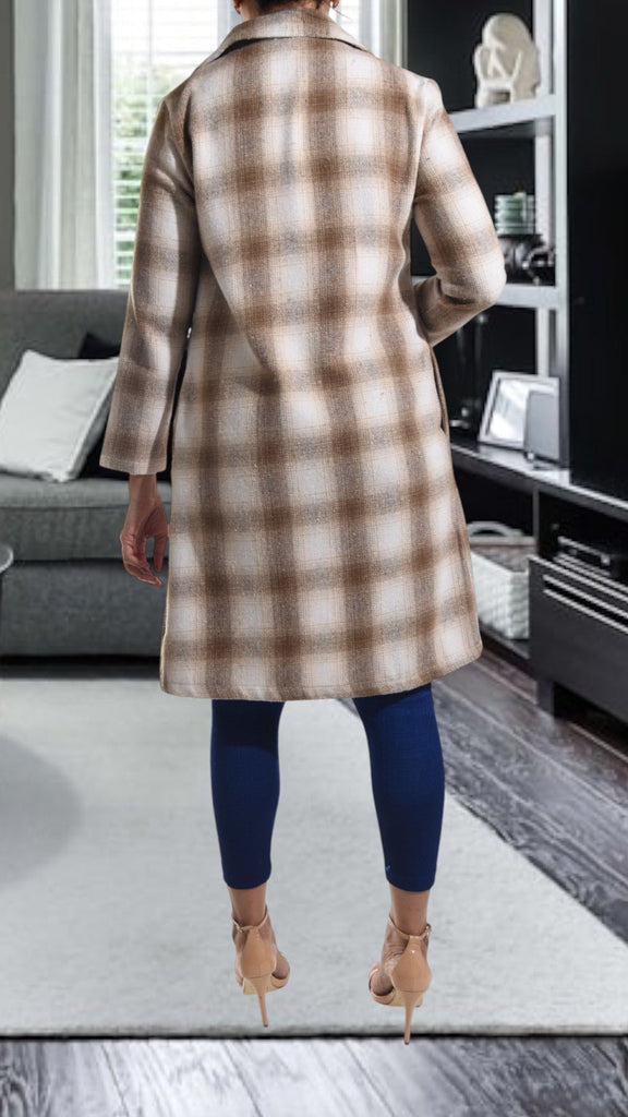Beige Open Coat - StylePhase SA