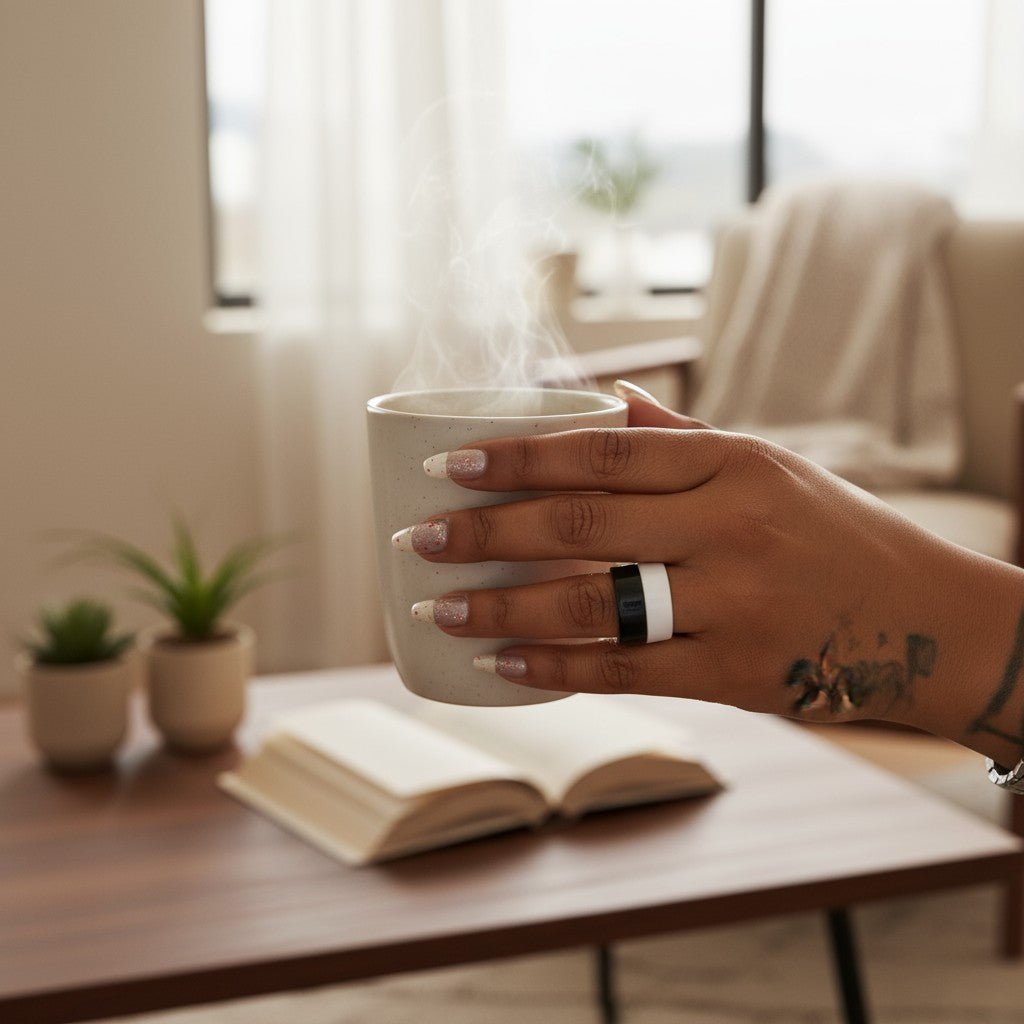 Black And White Ring - StylePhase SA