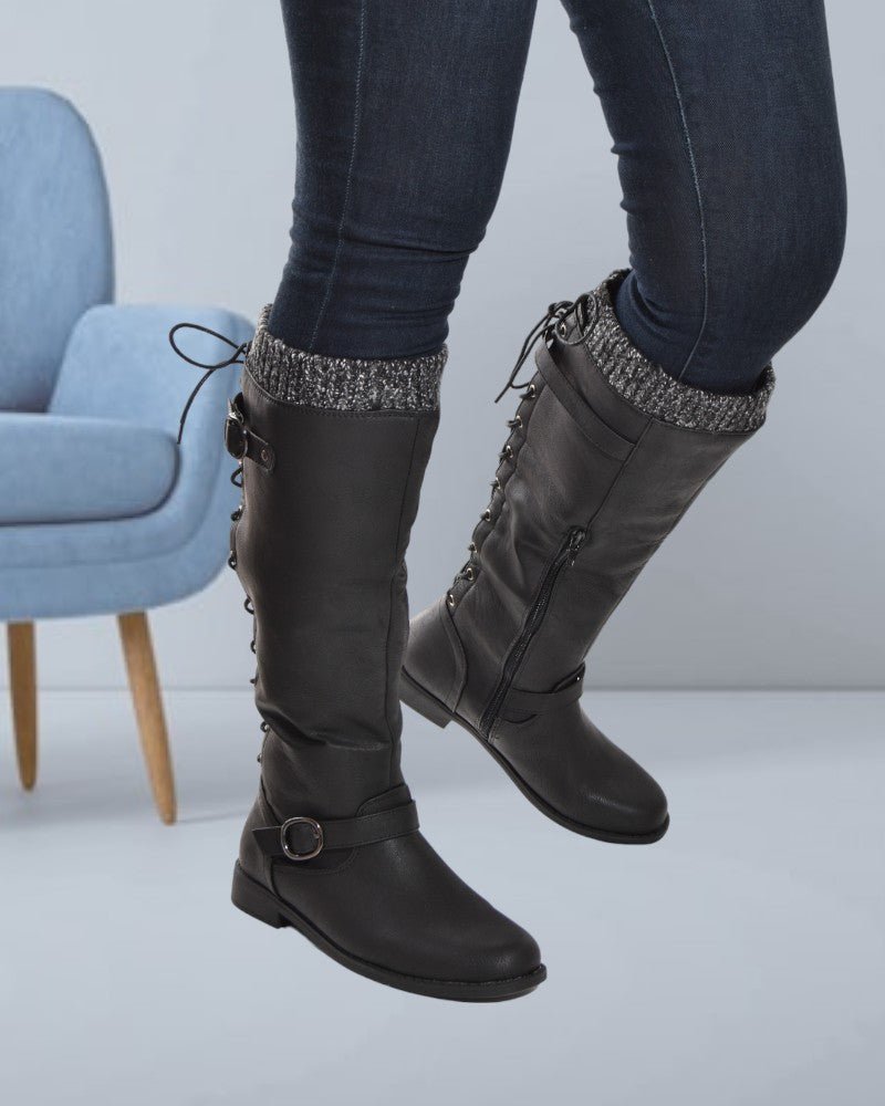 Black Aurelia Boots - StylePhase SA