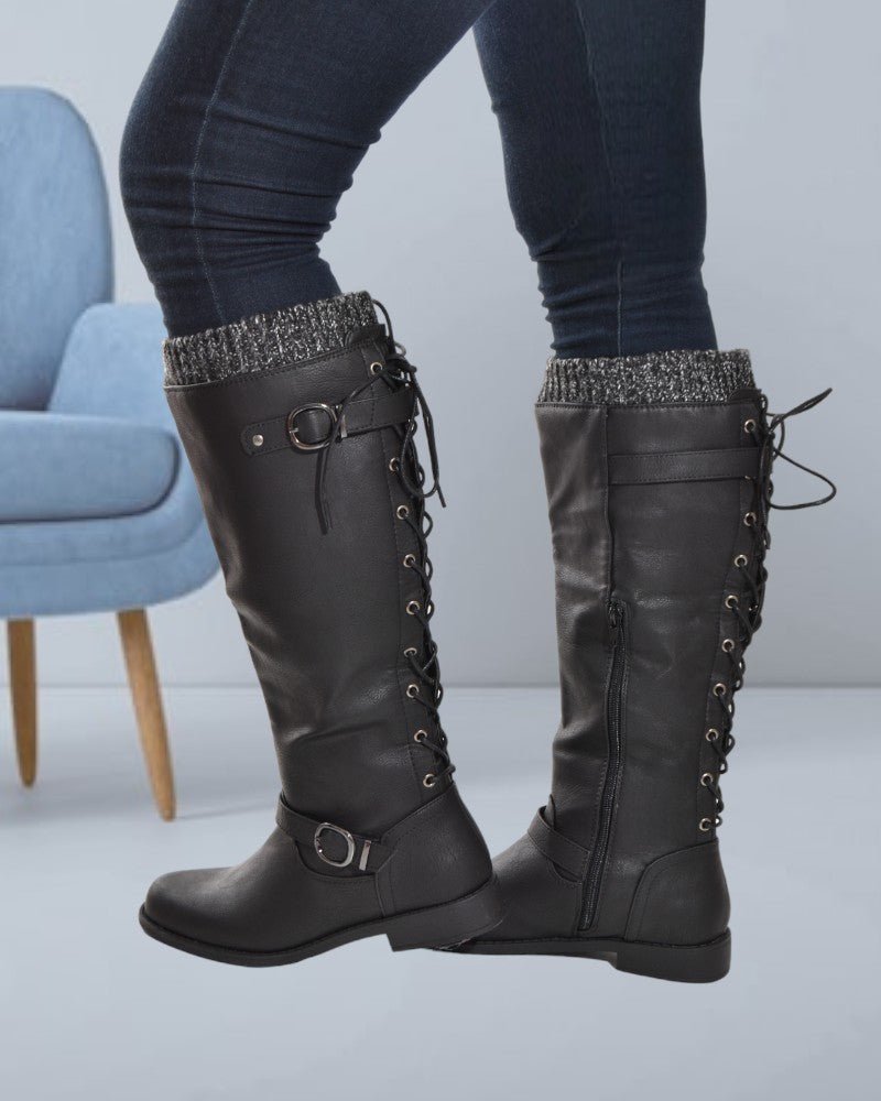 Black Aurelia Boots - StylePhase SA