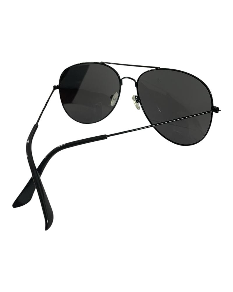 Black Aviator Sunglasses - StylePhase SA