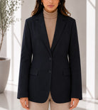 Black Button Ladies Blazer - StylePhase SA