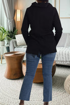 Black Coat Top - StylePhase SA