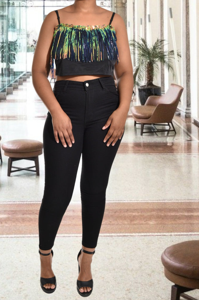 Black Crop Top - StylePhase SA