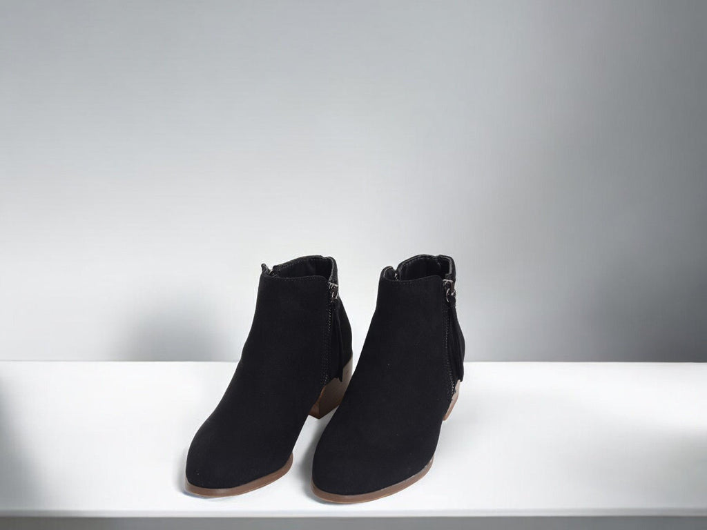 Black Farah Ankle Boot - StylePhase SA