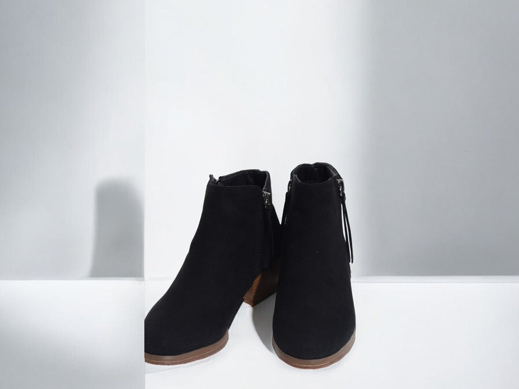 Black Farah Ankle Boot - StylePhase SA