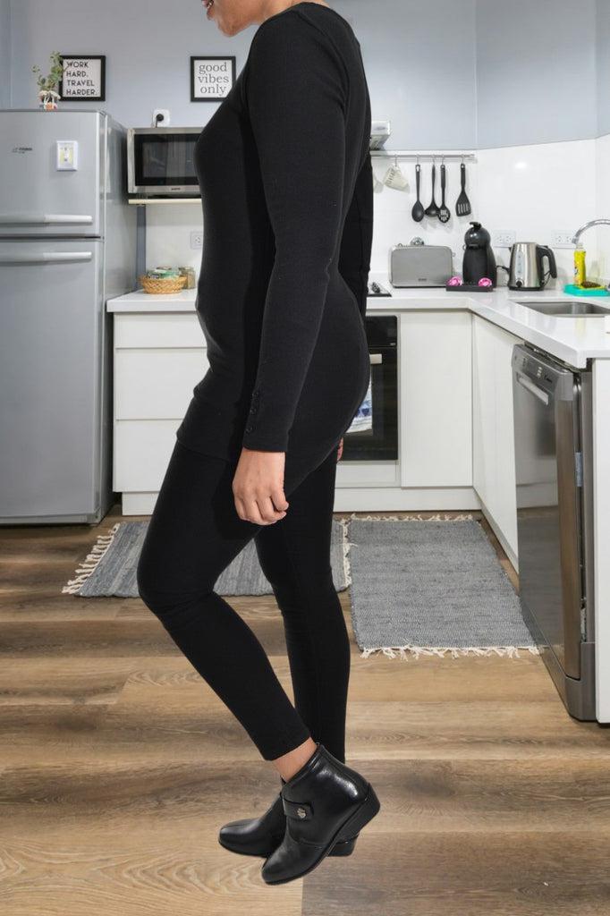 Black Long Sleeve Top - StylePhase SA