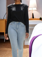 Black Long Sleeve Top - StylePhase SA