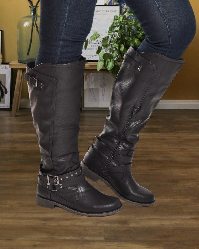 Black Mina Boots - StylePhase SA