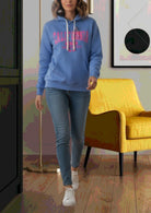Blue Milano Hoody Fleece Top - StylePhase SA