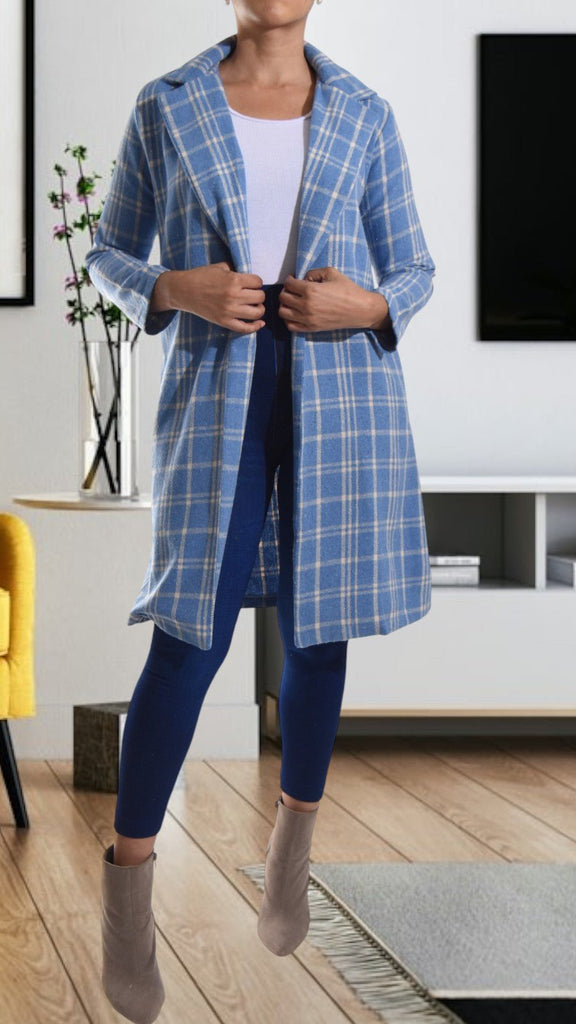 Blue Open Coat - StylePhase SA