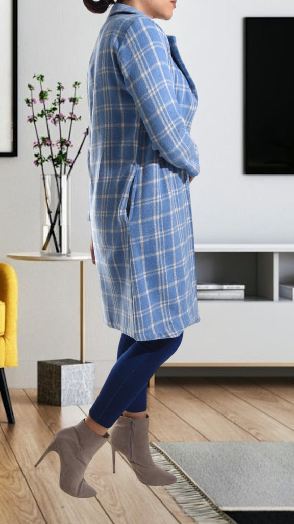 Blue Open Coat - StylePhase SA