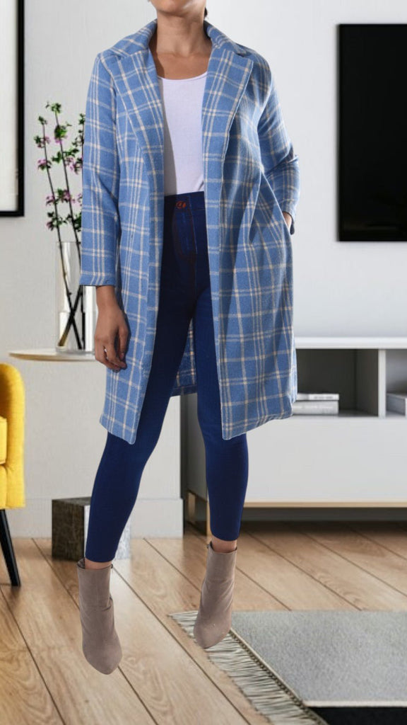 Blue Open Coat - StylePhase SA