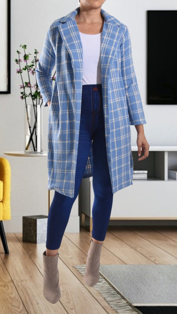 Blue Open Coat - StylePhase SA