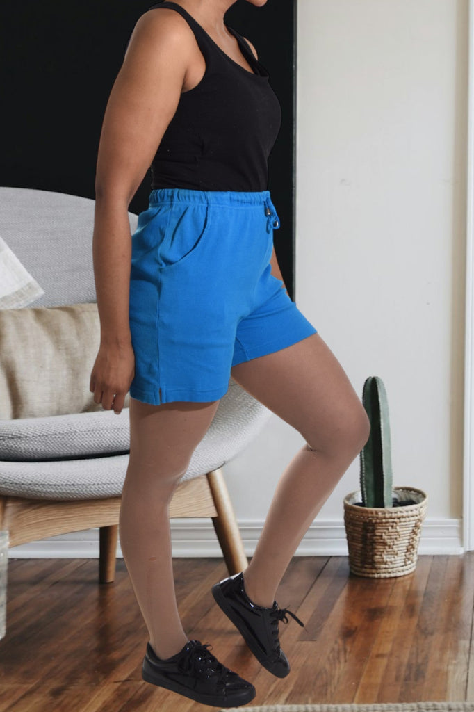 Blue Pocket Shorts - StylePhase SA