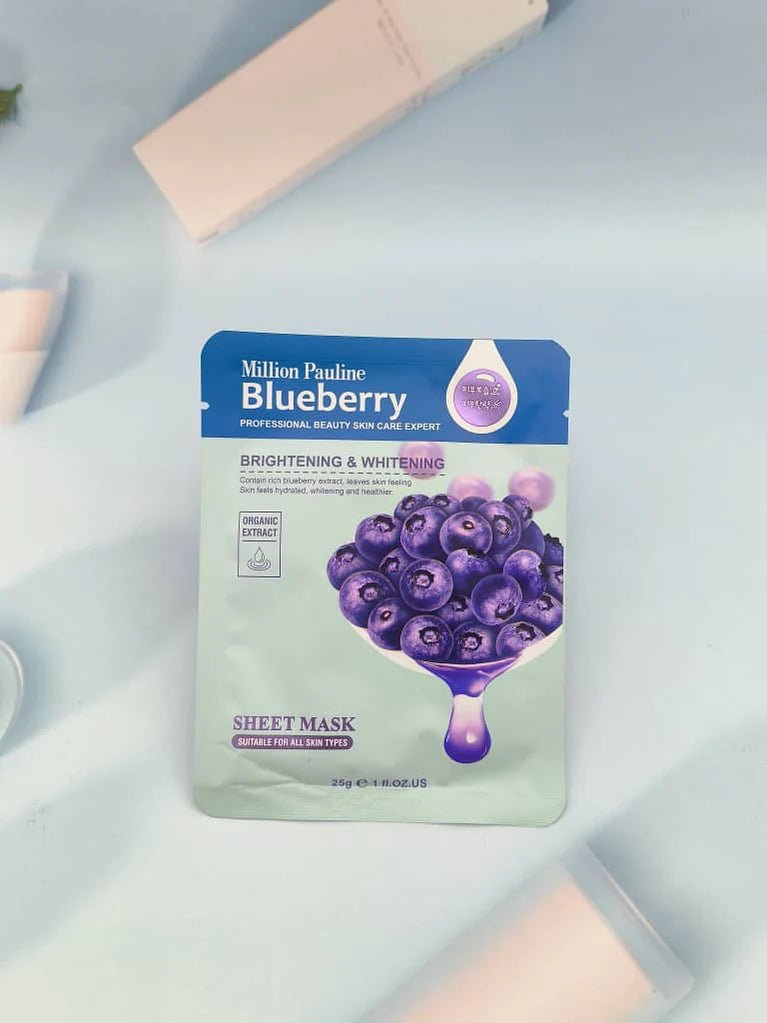 Blueberry Sheet Mask - StylePhase SA