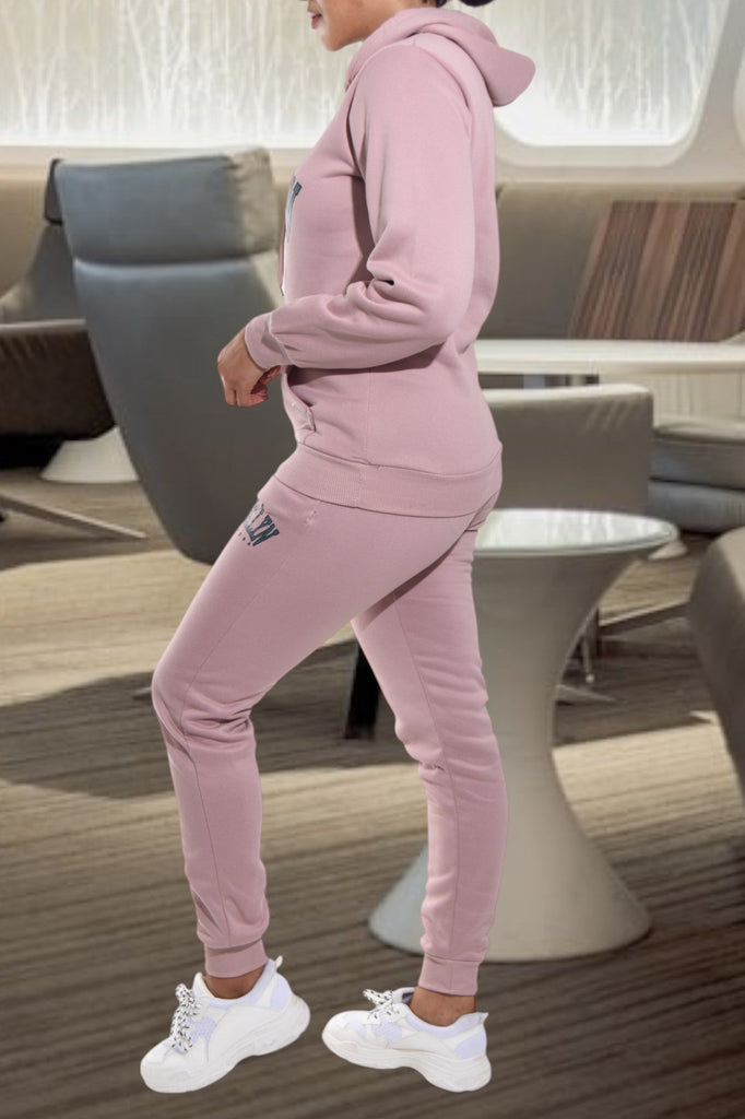 Blush Brooklyn Fleece Tracksuit - StylePhase SA