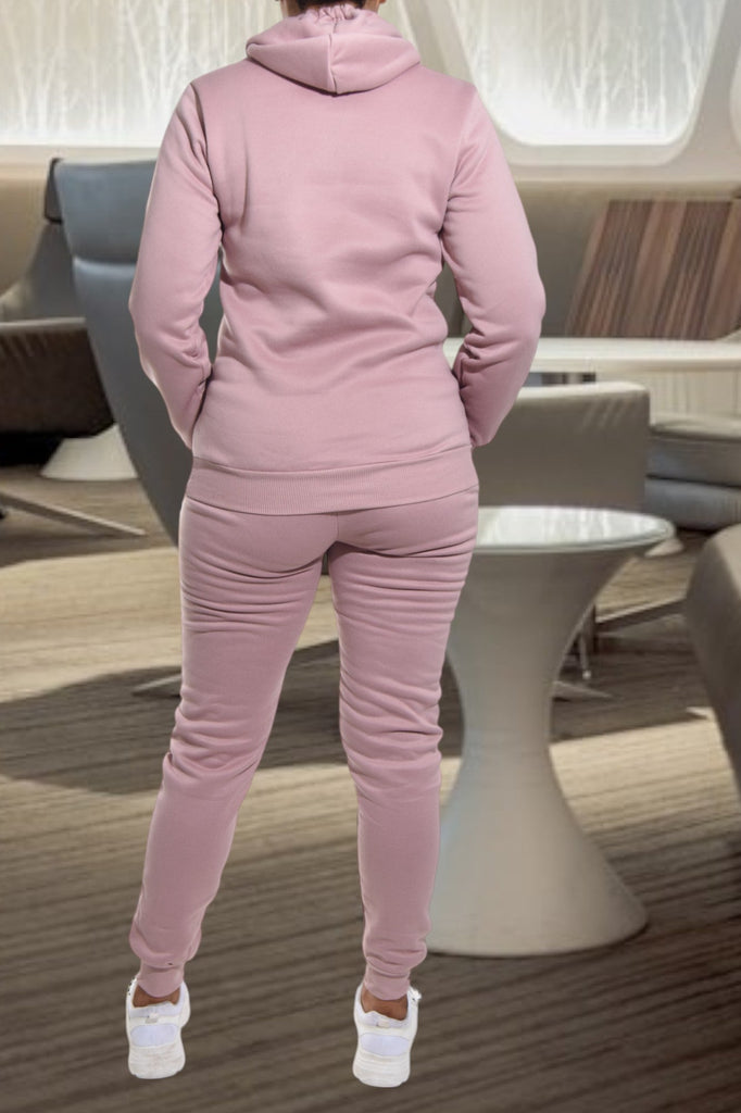 Blush Brooklyn Fleece Tracksuit - StylePhase SA