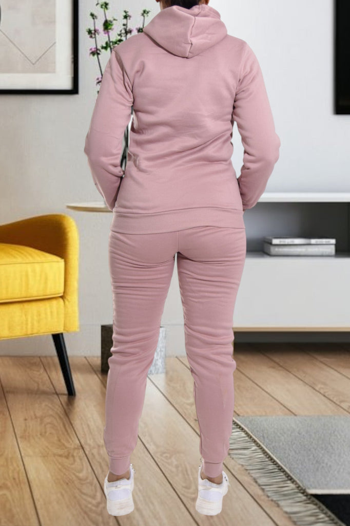 Blush California Fleece Tracksuit - StylePhase SA