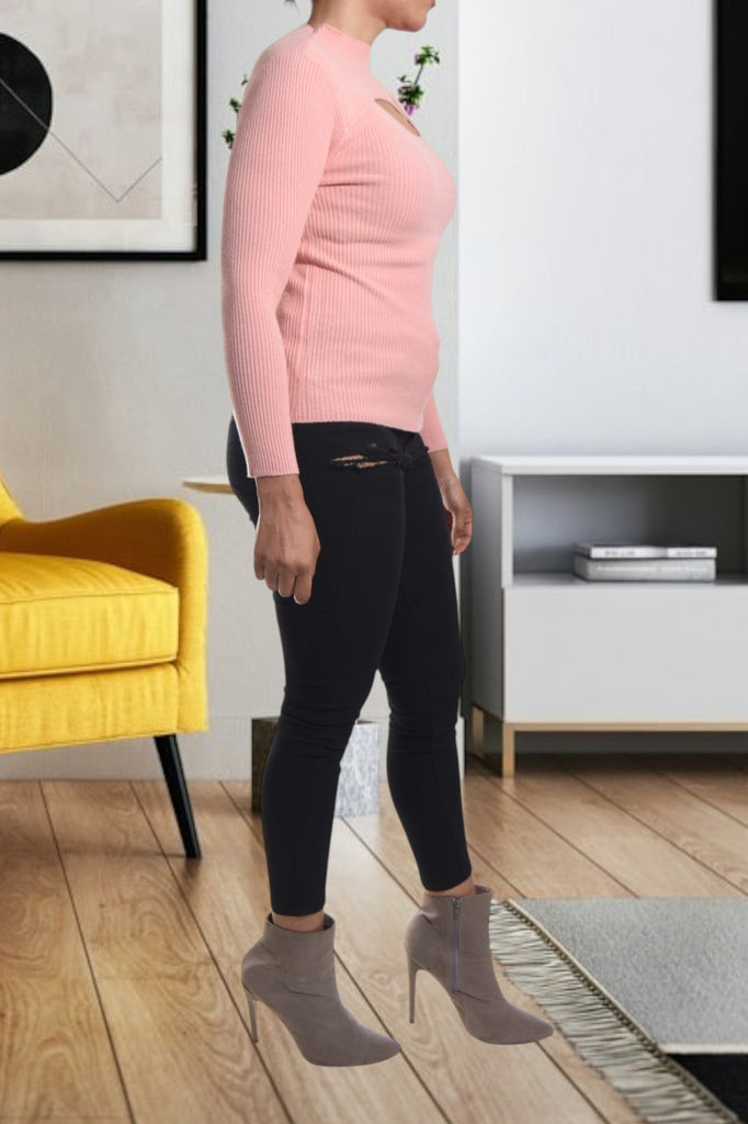 Blush Cut Out Top - StylePhase SA