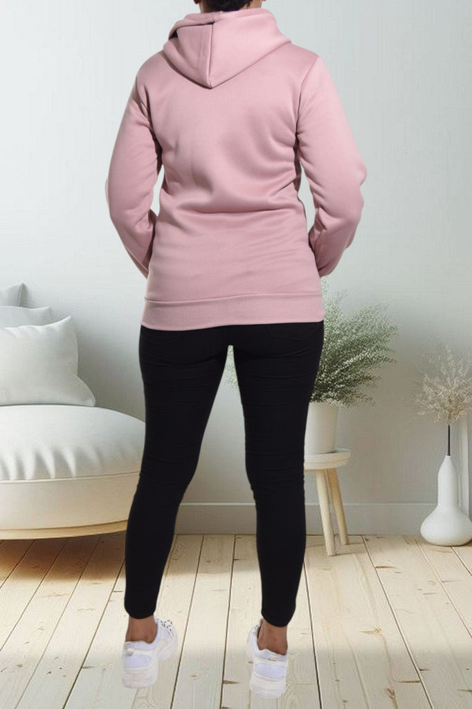 Blush New York Zip Up Hoody - StylePhase SA