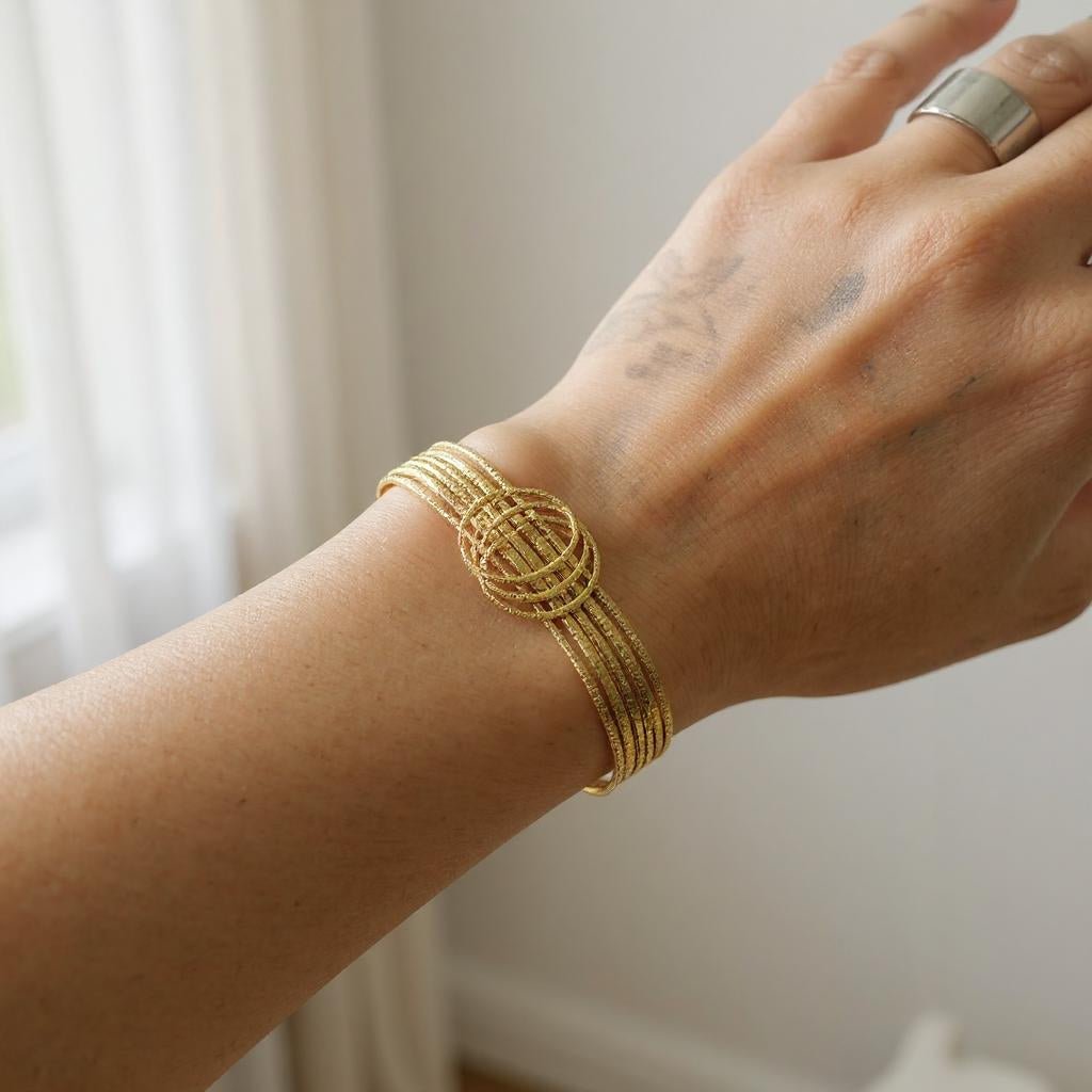 Boho Gold Bangle Bracelet Set - StylePhase SA