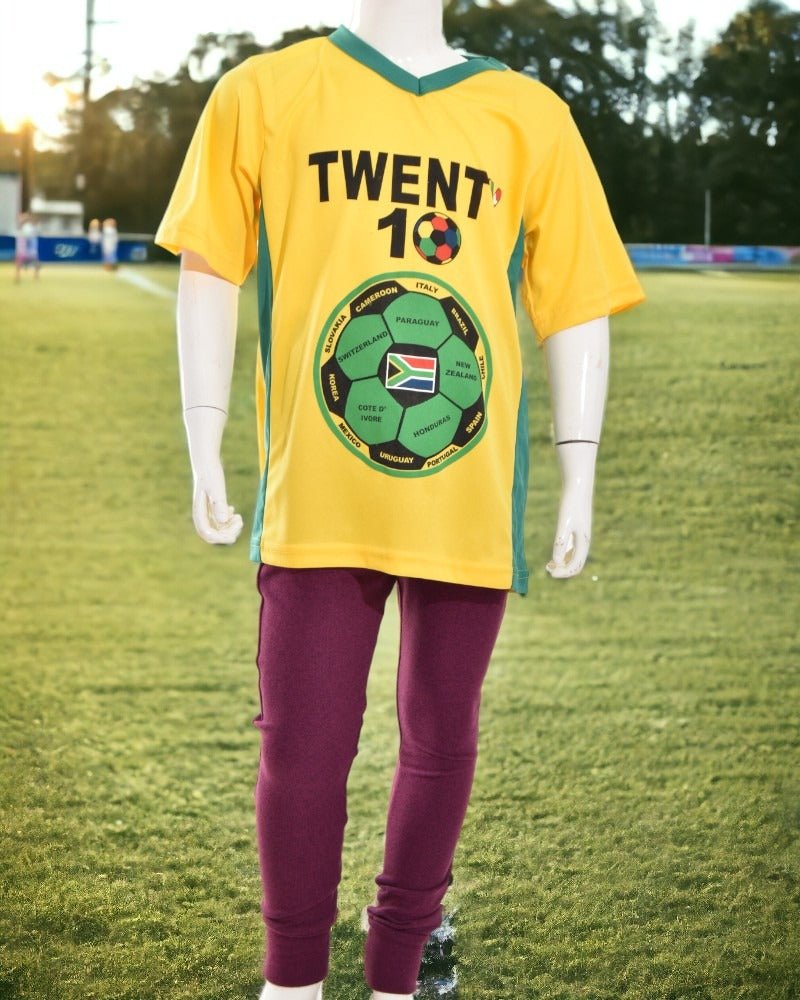 Boys Yellow And Green T Shirt - StylePhase SA